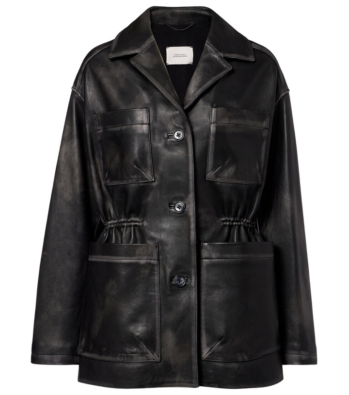 Photo: Dorothee Schumacher Sleek Statement leather jacket