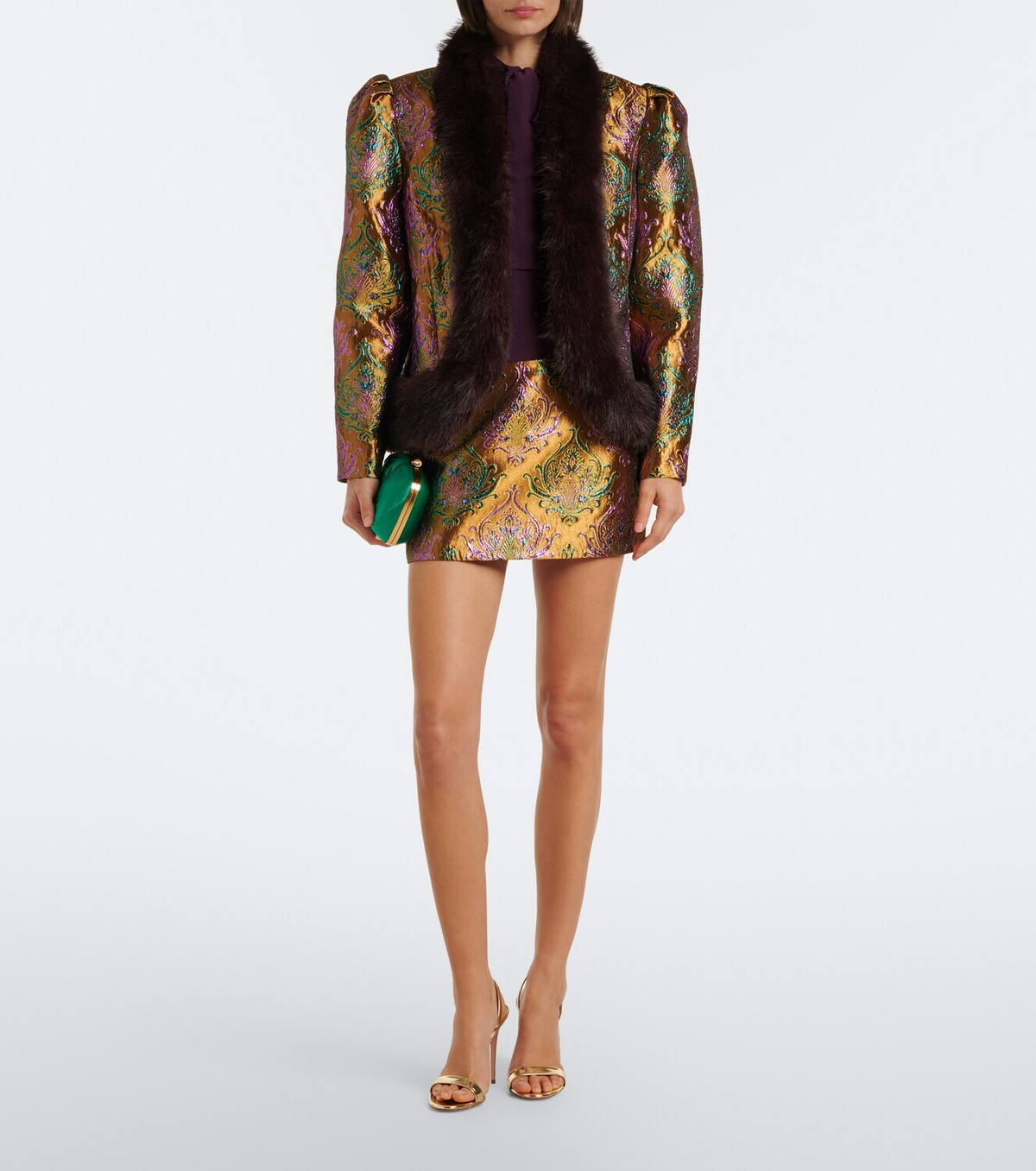 Retrofête Delphira brocade jacket