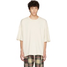 Fear of God White Inside Out T-Shirt