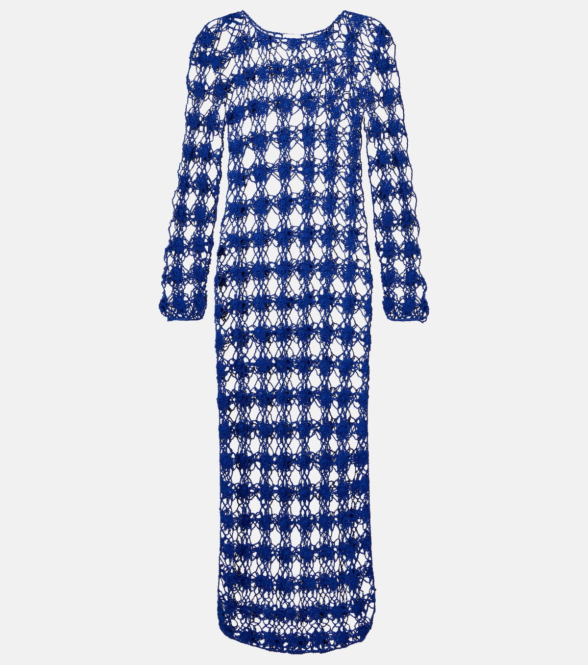 Anna Kosturova Crochet cotton maxi dress