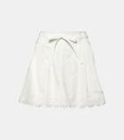 Ulla Johnson Sabine broderie anglaise cotton shorts