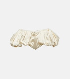 Jacquemus Le Short Chouchou satin shorts