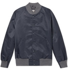 Golden Bear - Shell Bomber Jacket - Men - Blue