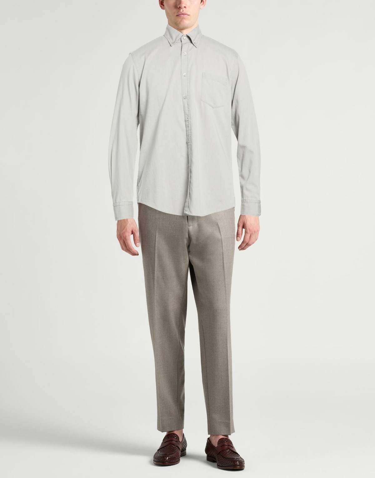 Paul & Shark Mens Shirt Light in Grey