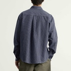 Larriet Men's Grant Shirt in Navy Check