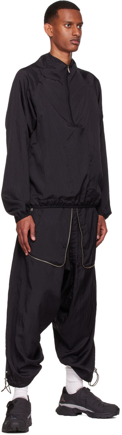 Arnar Már Jónsson Black Nylon Jacket