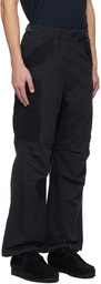 nanamica Navy Wide-Leg Cargo Pants