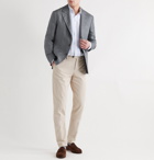 Brunello Cucinelli - Slim-Fit Linen Blazer - Gray