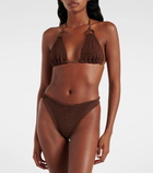 Hunza G Eva shirred bikini