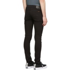 Nudie Jeans Black Skinny Lin Jeans