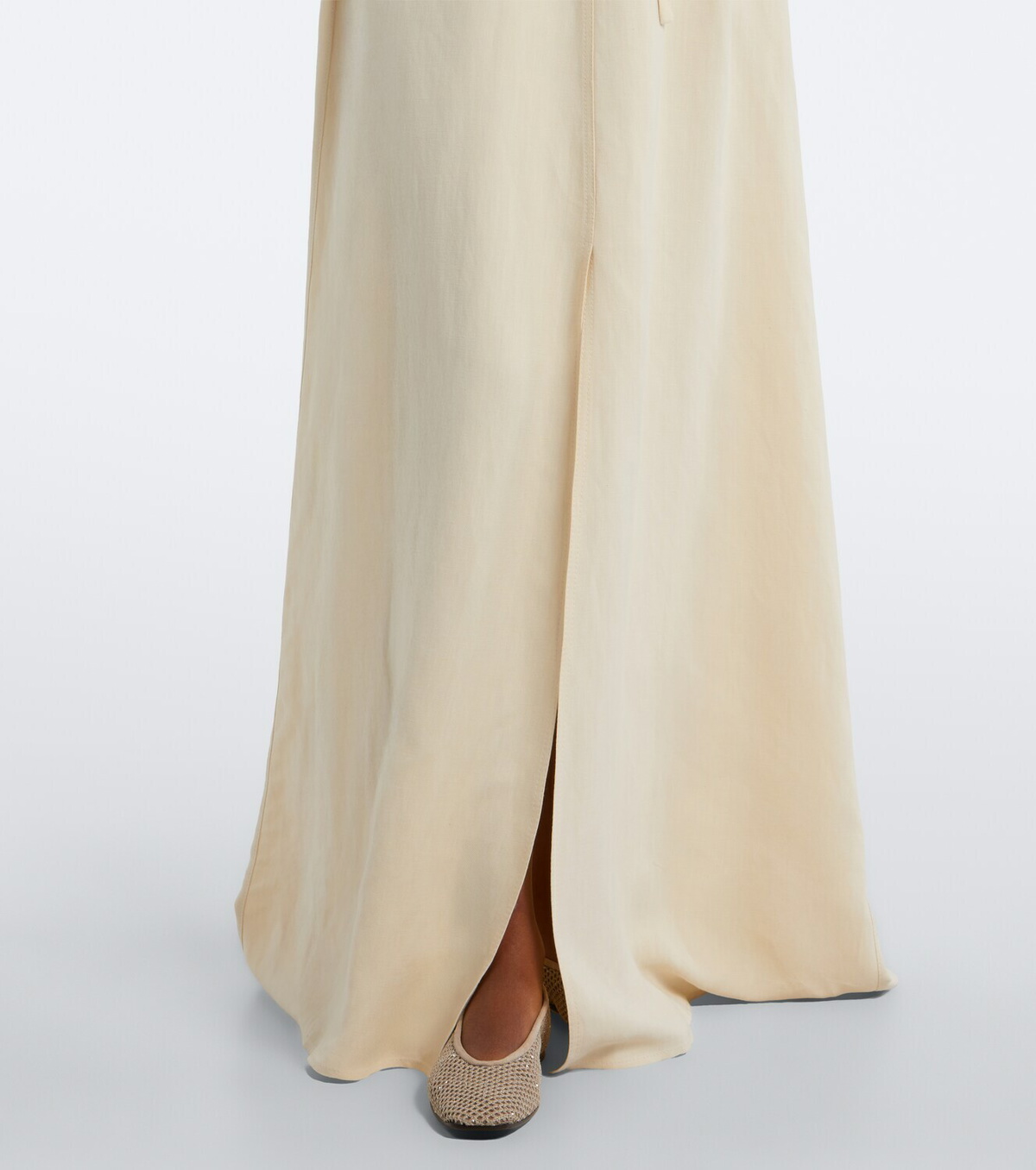 Brunello Cucinelli Monilli belted maxi dress
