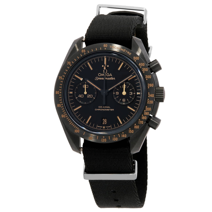Photo: Omega Speedmaster Chronograph Automatic Chronometer Black Dial Mens Watch 311.92.44.51.01.006.NBK