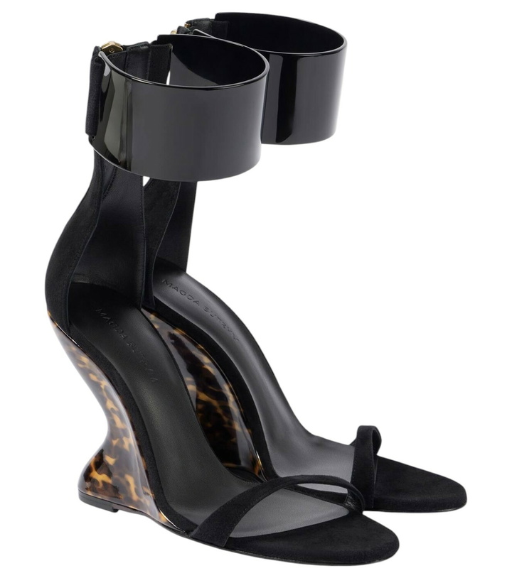 Photo: Magda Butrym Leather wedge sandals