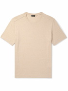 Zegna - Linen-Jersey T-Shirt - Neutrals