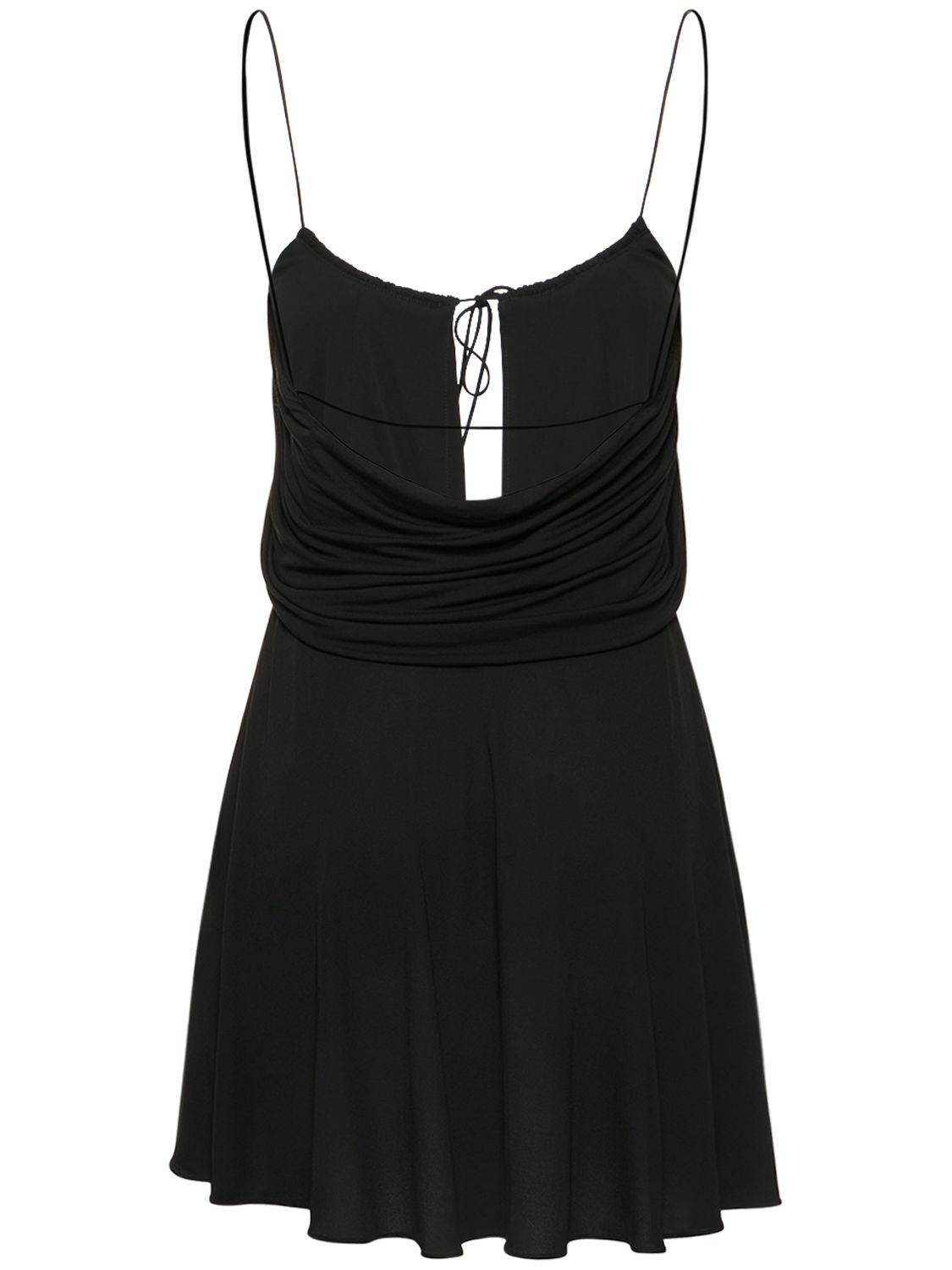 ワンピース SAINT LAURENT VISCOSE MINI DRESS SAINT LAURENT - Viscose Mini Dress Saint Laurent