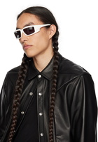 Rick Owens White Rick Sunglasses