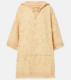 Zimmermann Pop fringed cotton terry minidress