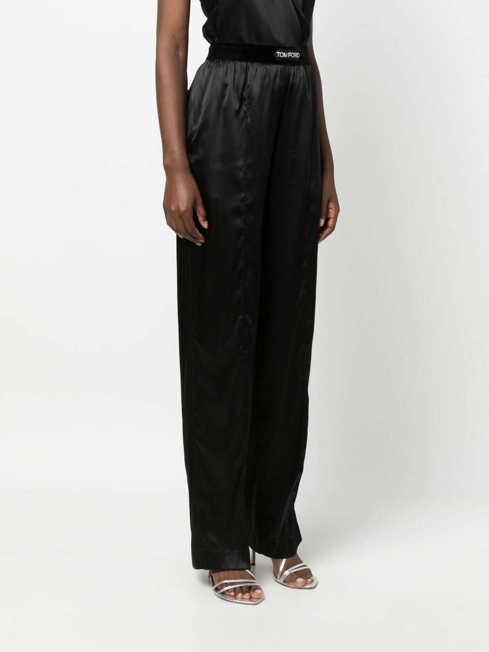 Tom Ford Black Silk Pant main image 1