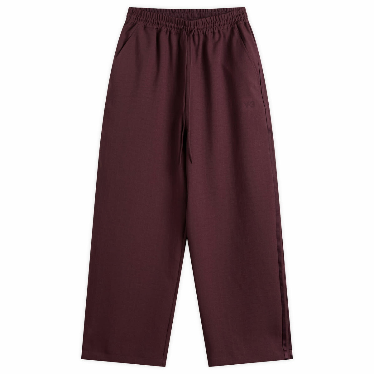 Y-3 Women's Shamar Pants in Maroon