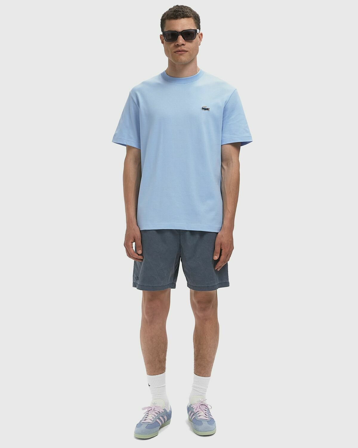 Lacoste T-SHIRT Blue Mens Shortsleefe