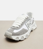 Dolce&Gabbana Runner suede-trimmed sneakers