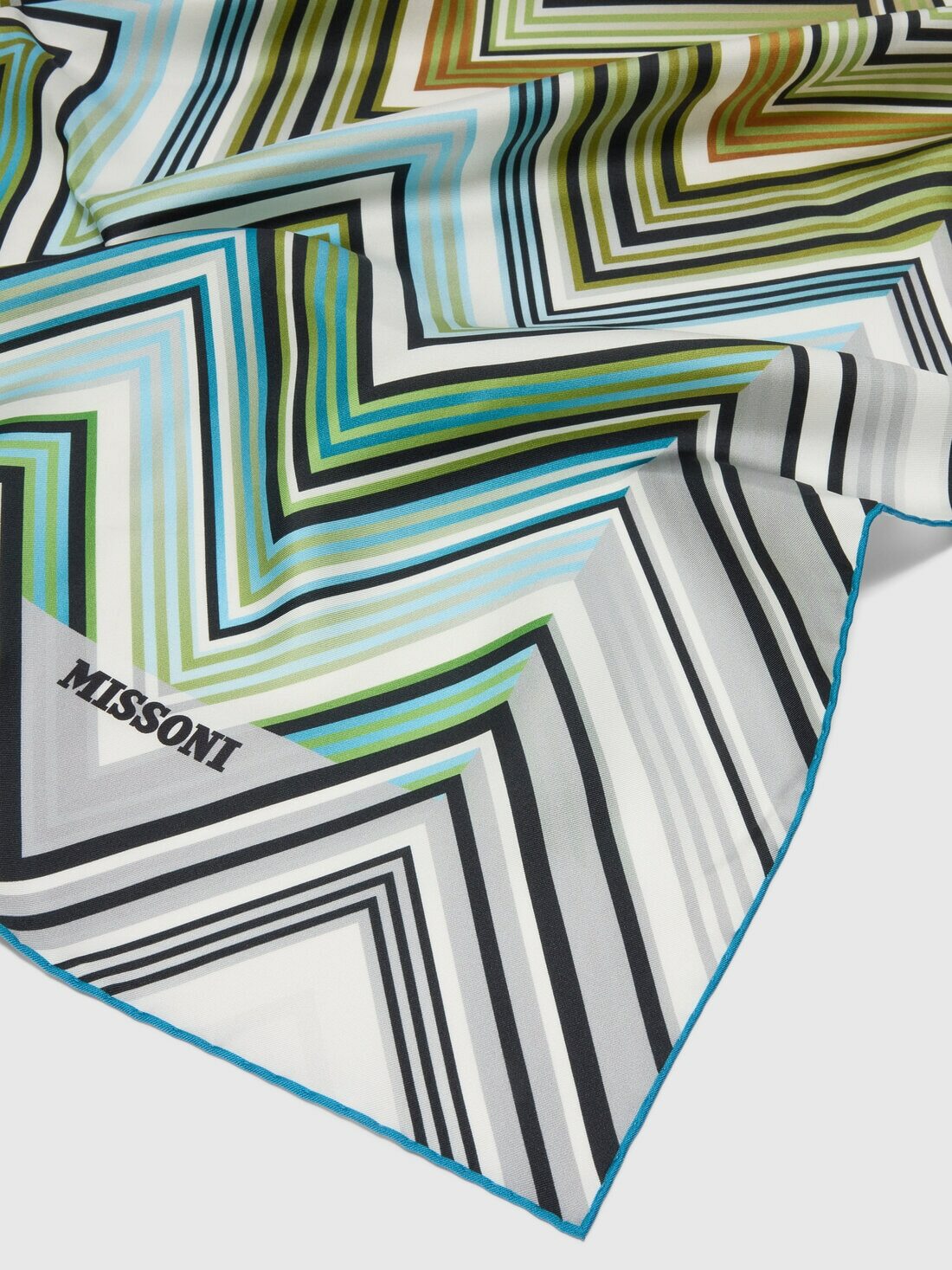 Missoni - Pure silk scarf, Women, Multicoloured