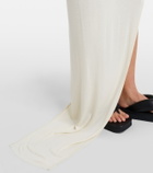 Rick Owens Aaliyah asymmetric draped gown