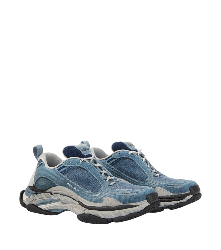Photo: Balenciaga Triple S 2 denim sneakers