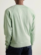 TOM FORD - Cotton-Blend Jersey Sweatshirt - Green