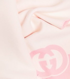 Gucci Interlocking G cashmere and wool scarf