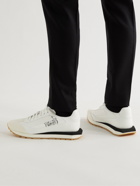 Berluti - Leather, Suede and Nylon Sneakers - White