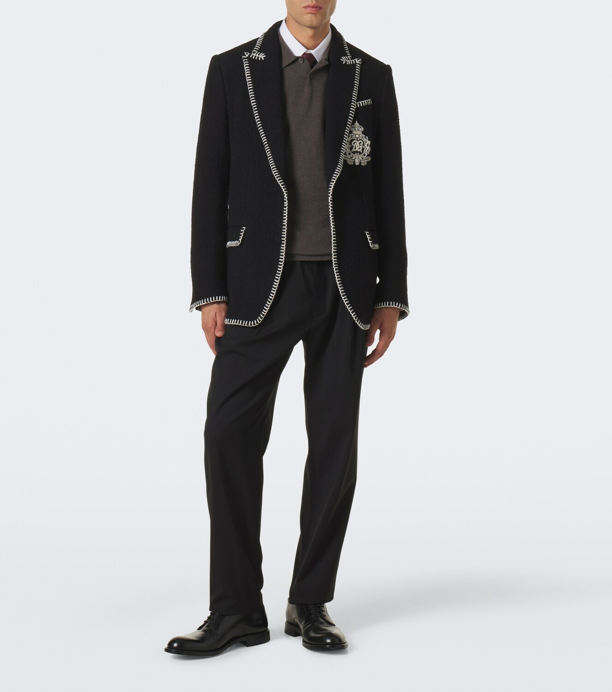 Dolce&Gabbana Wool-blend straight pants