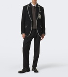 Dolce&Gabbana Wool-blend straight pants