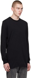 11 by Boris Bidjan Saberi Black LS1B Long Sleeve T-Shirt