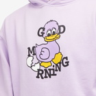 Good Morning Tapes Men's Duck Hoody in Lavender