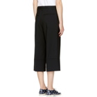 Noir Kei Ninomiya Black Cuffed Trousers