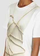 Rope Tie T-Shirt in White