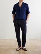 Paul Smith - Straight-Leg Linen Trousers - Blue