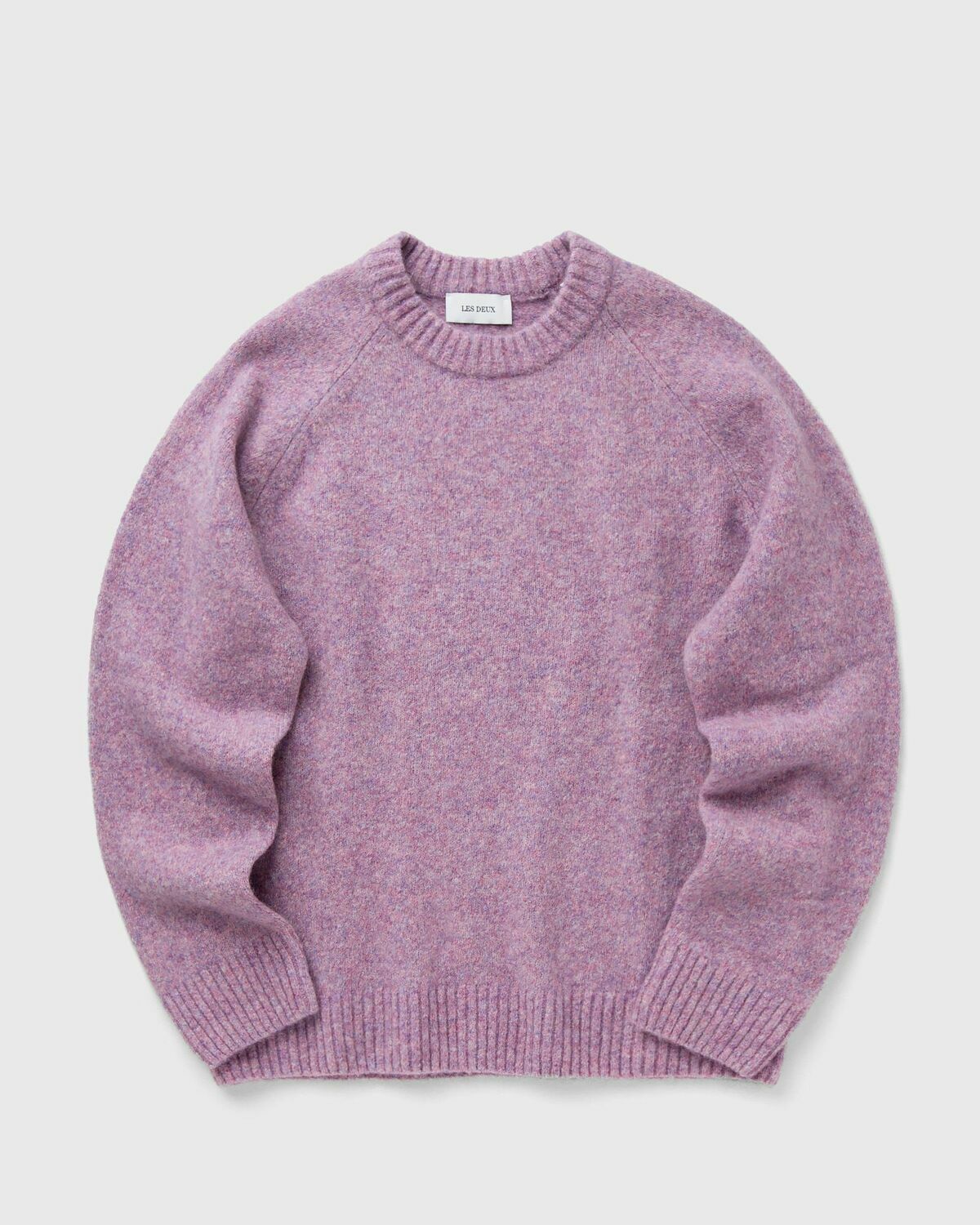 Les Deux Gilbert Roundneck Knit pink Mens Pullover
