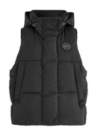 Canada Goose Junction Quilted Hooded Shell Gilet Black
