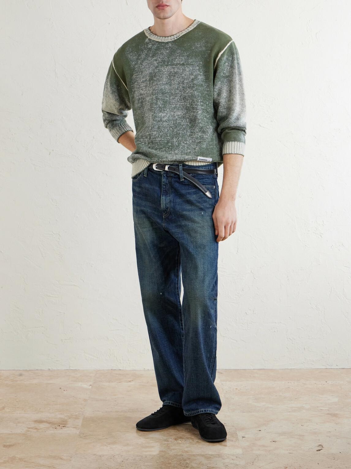 Neighborhood - Cotton Sweater - Green