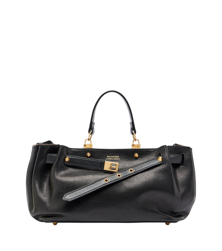 Photo: Balenciaga Fan Small leather top-handle bag