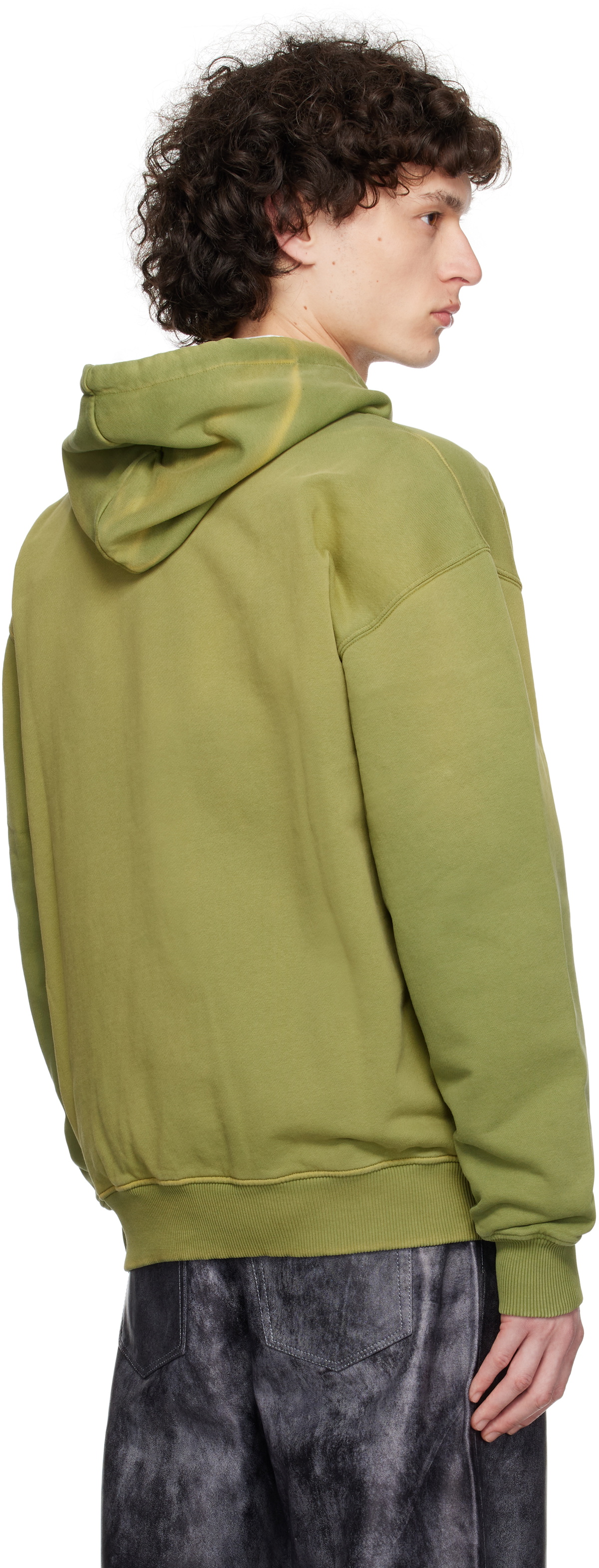 JW Anderson Green Logo Hoodie