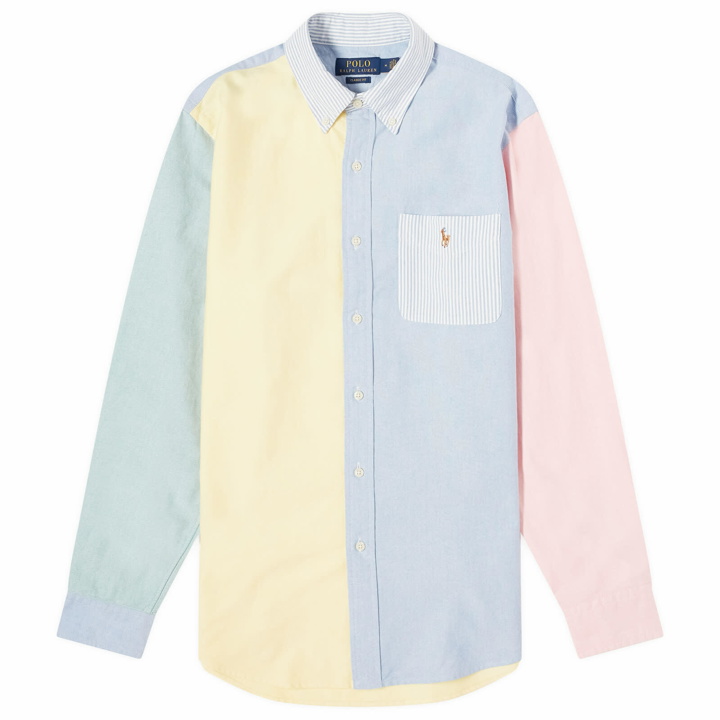 Photo: Polo Ralph Lauren Men's Button Down Oxford Fun Shirt in Multi