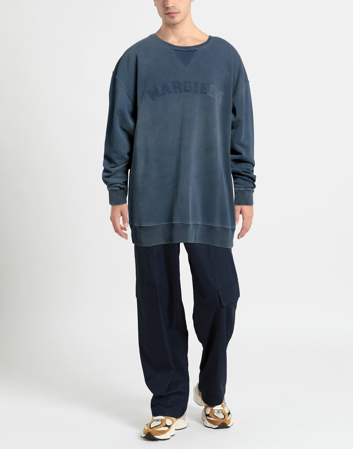 Maison Margiela Mens Sweatshirt Slate in Blue