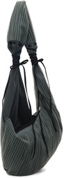 Kiko Kostadinov Gray Pleated Bag