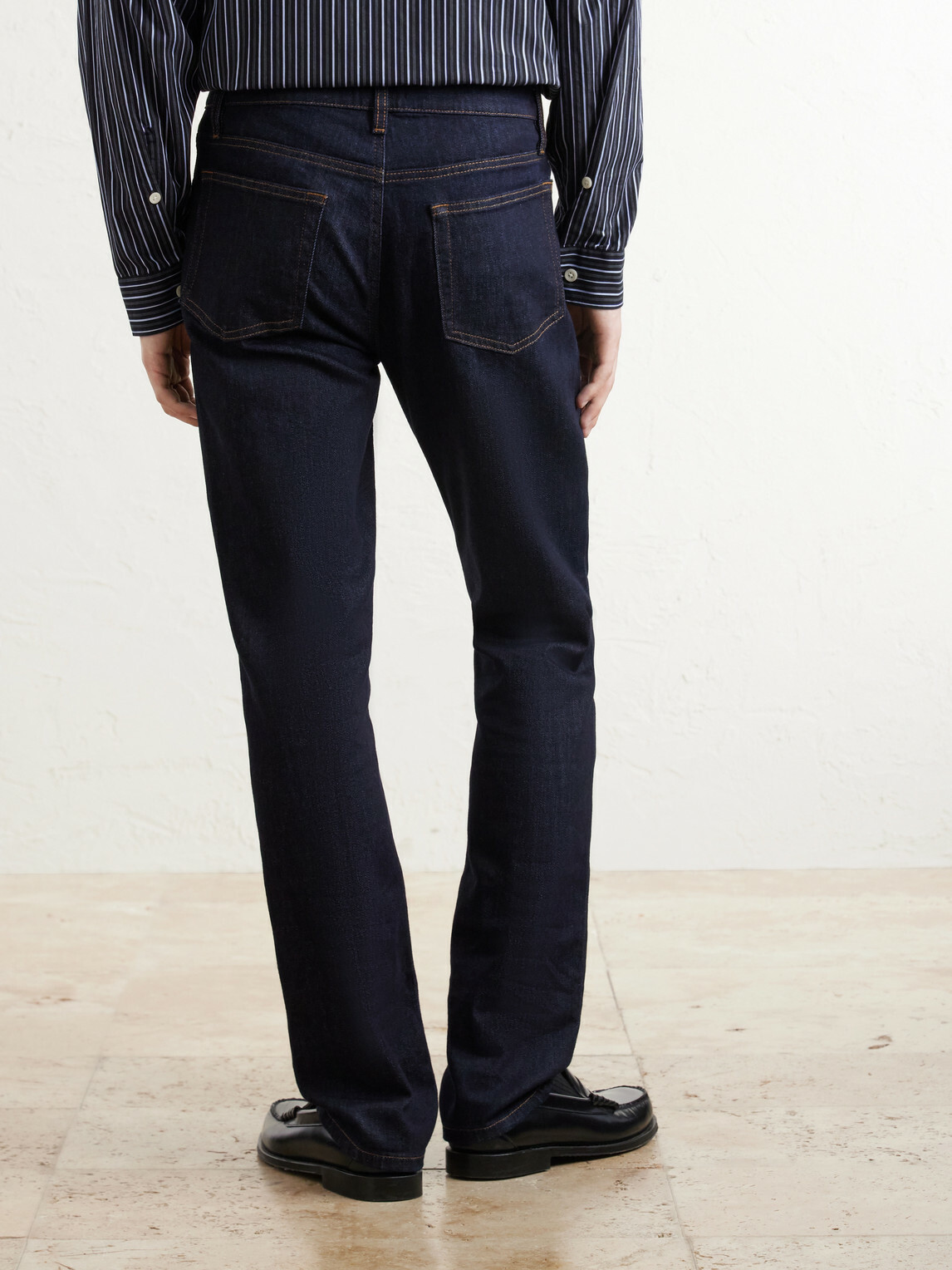 FRAME - Modern Straight-Leg Jeans - Blue