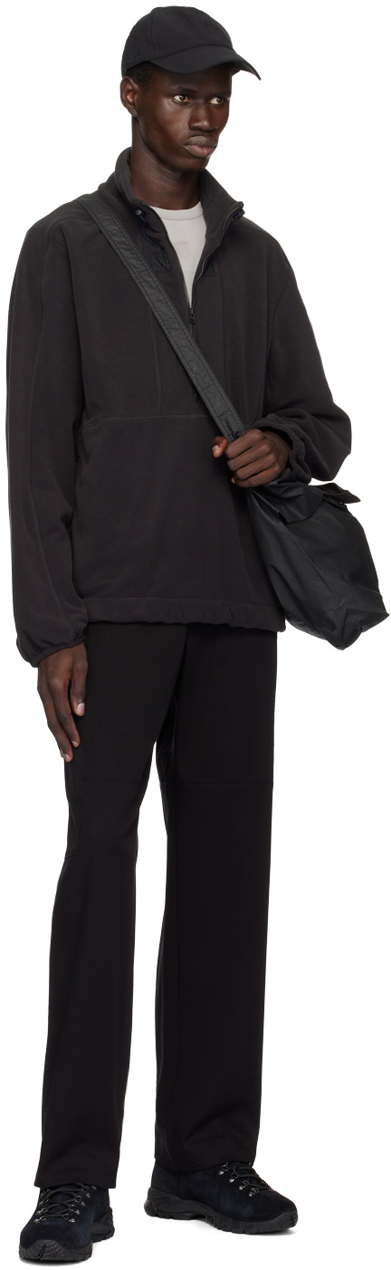 GR10K SSENSE Exclusive Black High Neck Sweater