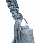 Holzweiler Women's Big Cocoon Shoulder Bag in Light Blue Mix 