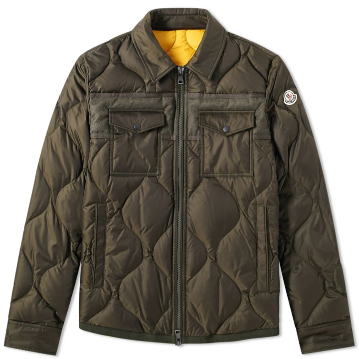 Photo: Moncler Stephan Shirt Jacket Green